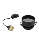 Lampy podtynkowe okrągłe - Nowodvorski SHINE   Podtynkowa Max moc 15W only LED GU10 R50  Czarny 11348 - product 6