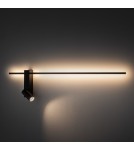 Nowodvorski EASY LED LEFT Ścienna Regulowany z włącznikiem Max moc 1x10W only LED, 1x11W LED GU10 R35, LED 3000K Czarny 114 Nowodvorski EASY LED LEFT Ścienna Regulowany z włącznikiem Max moc 1x10W only LED, 1x11W LED GU10 R35, LED 3000K Czarny 114