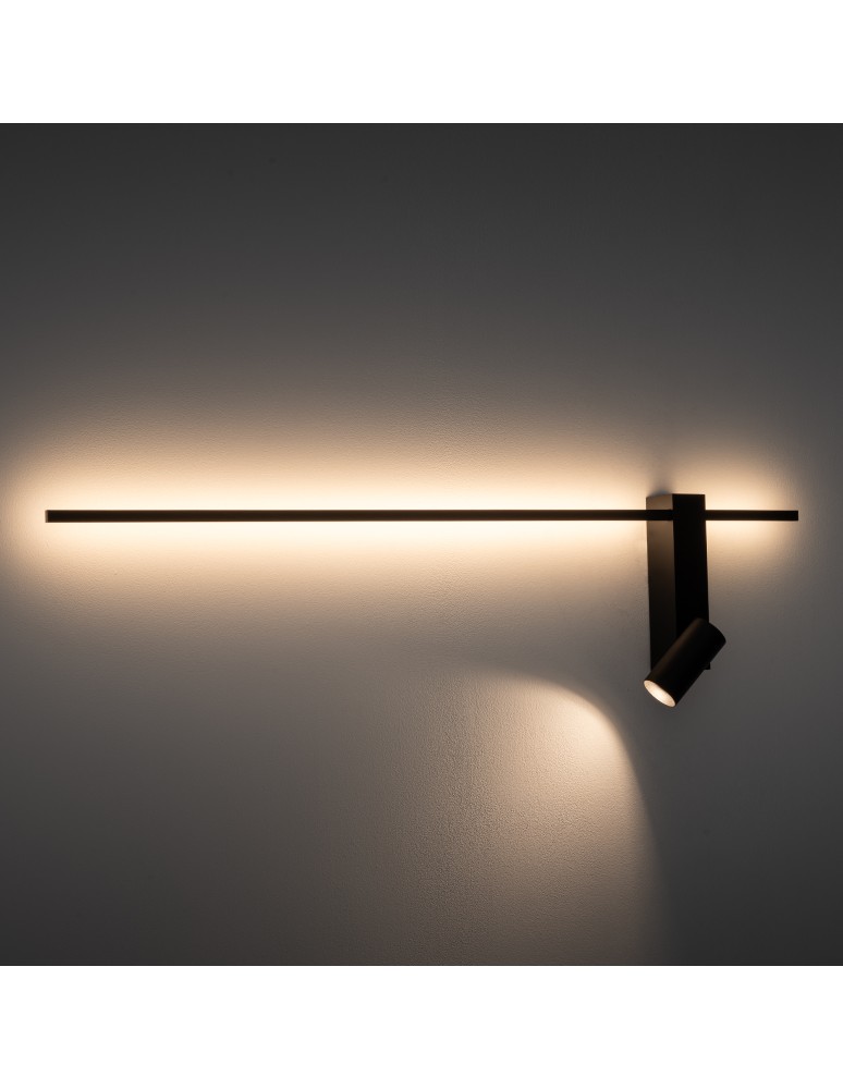 Nowodvorski EASY LED RIGHT Ścienna Regulowany z włącznikiem Max moc 1x10W only LED, 1x11W LED GU10 R35, LED 3000K Czarny 11 Nowodvorski EASY LED RIGHT Ścienna Regulowany z włącznikiem Max moc 1x10W only LED, 1x11W LED GU10 R35, LED 3000K Czarny 11