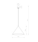 Nowodvorski ZENITH L Lampy sufitowe Lampy wiszące Max moc 20W only LED GU10 lub GU10 ES111 Terracotta 11483 Nowodvorski ZENITH L Lampy sufitowe Lampy wiszące Max moc 20W only LED GU10 lub GU10 ES111 Terracotta 11483