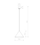 Nowodvorski ZENITH M Lampy sufitowe Lampy wiszące Max moc 20W only LED GU10 lub GU10 ES111 Sage green 11485 Nowodvorski ZENITH M Lampy sufitowe Lampy wiszące Max moc 20W only LED GU10 lub GU10 ES111 Sage green 11485