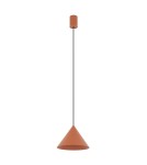 Nowodvorski ZENITH S  Lampy sufitowe Lampy wiszące Max moc 20W only LED GU10 lub GU10 ES111  Terracotta 11490 Nowodvorski ZENITH S  Lampy sufitowe Lampy wiszące Max moc 20W only LED GU10 lub GU10 ES111  Terracotta 11490