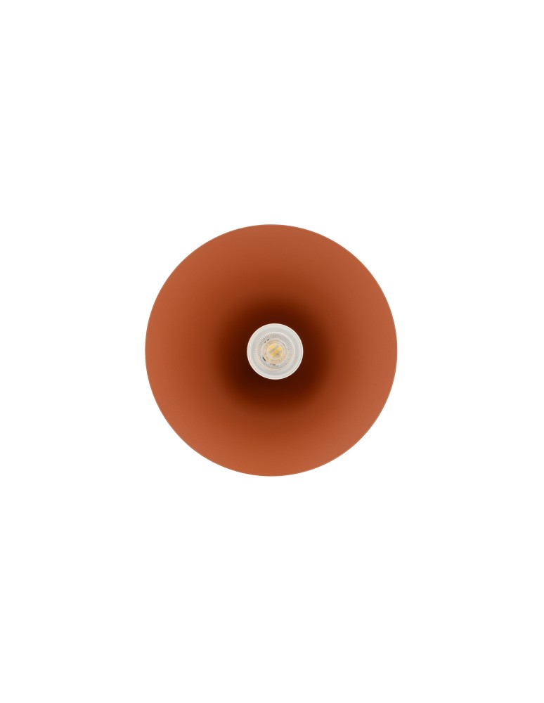 Nowodvorski ZENITH S  Lampy sufitowe Lampy wiszące Max moc 20W only LED GU10 lub GU10 ES111  Terracotta 11490 Nowodvorski ZENITH S  Lampy sufitowe Lampy wiszące Max moc 20W only LED GU10 lub GU10 ES111  Terracotta 11490