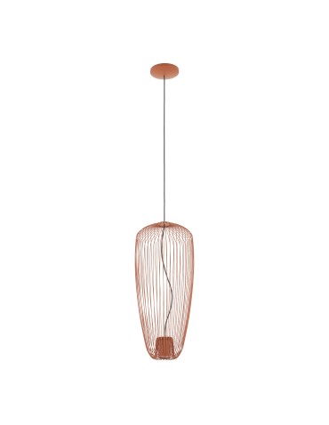 Nowodvorski PUMPKIN S  Lampy sufitowe Lampy wiszące Max moc 10W only LED GU10 R50  Terracotta 11496