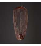 Lampy wiszące druciane - Nowodvorski PUMPKIN S  Lampy sufitowe Lampy wiszące Max moc 10W only LED GU10 R50  Terracotta 11496 - product 2