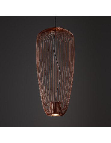 Nowodvorski PUMPKIN S  Lampy sufitowe Lampy wiszące Max moc 10W only LED GU10 R50  Terracotta 11496 - produkt 2