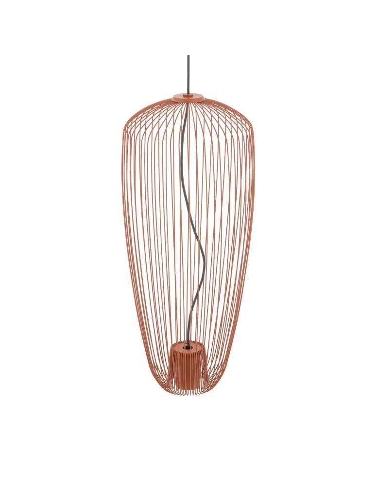 Nowodvorski PUMPKIN S  Lampy sufitowe Lampy wiszące Max moc 10W only LED GU10 R50  Terracotta 11496