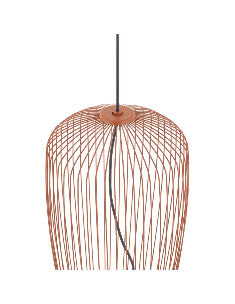 Nowodvorski PUMPKIN S  Lampy sufitowe Lampy wiszące Max moc 10W only LED GU10 R50  Terracotta 11496