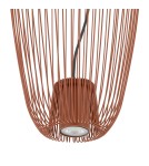 Lampy wiszące druciane - Nowodvorski PUMPKIN S  Lampy sufitowe Lampy wiszące Max moc 10W only LED GU10 R50  Terracotta 11496 - product 7