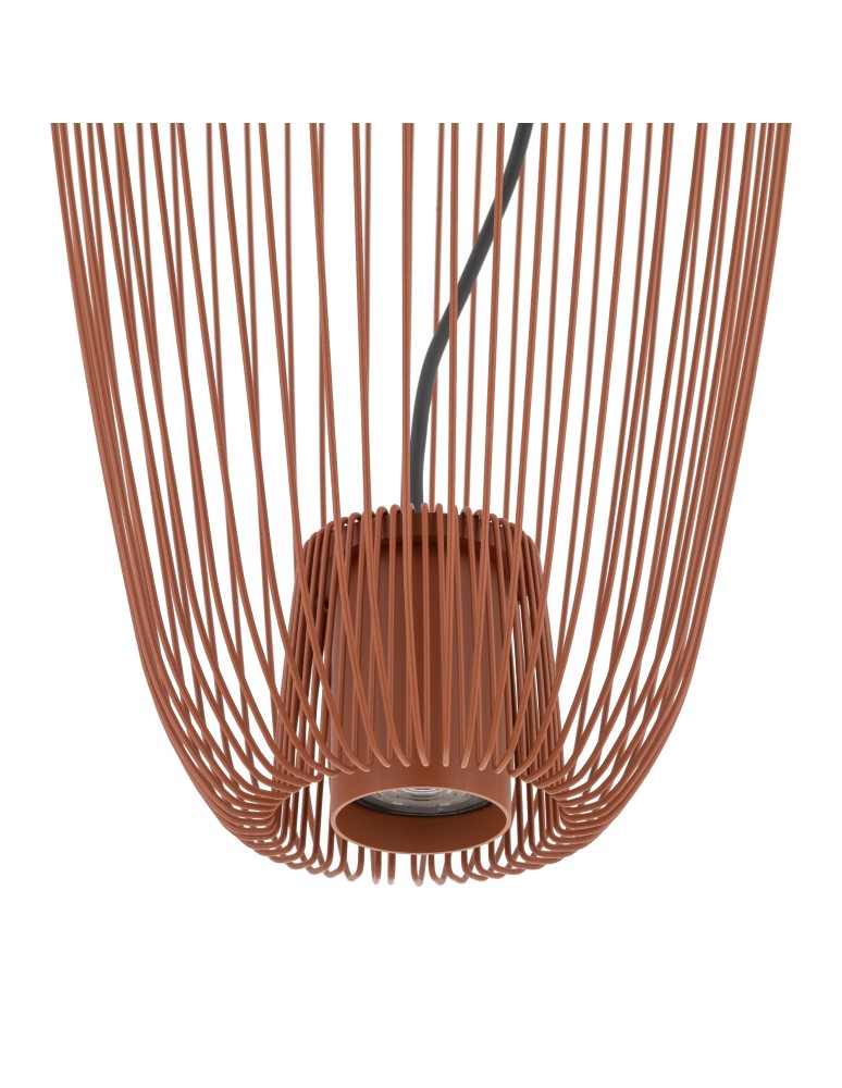Nowodvorski PUMPKIN S  Lampy sufitowe Lampy wiszące Max moc 10W only LED GU10 R50  Terracotta 11496