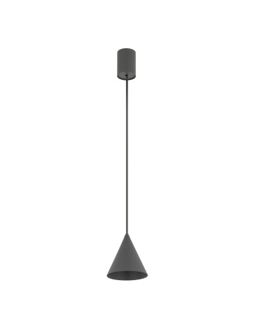 Nowodvorski ZENITH XS  Lampy sufitowe Lampy wiszące Max moc 10W only LED GU10 R50  Umbra gray 11454