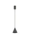 Nowodvorski ZENITH XS  Lampy sufitowe Lampy wiszące Max moc 10W only LED GU10 R50  Umbra gray 11454