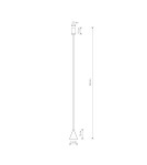 Nowodvorski ZENITH XS Lampy sufitowe Lampy wiszące Max moc 10W only LED GU10 R50 Biały 11453 Nowodvorski ZENITH XS Lampy sufitowe Lampy wiszące Max moc 10W only LED GU10 R50 Biały 11453