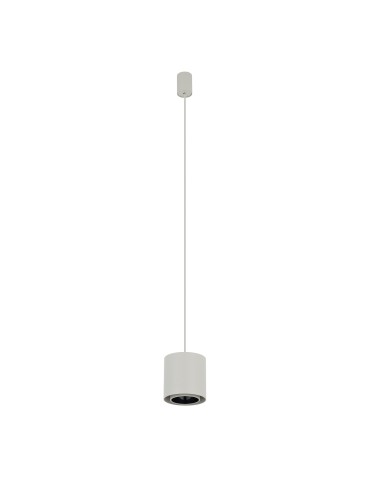 Nowodvorski POINT DUO  Lampy sufitowe Lampy wiszące Max moc 10W only LED GU10 R50  Silk gray 11513