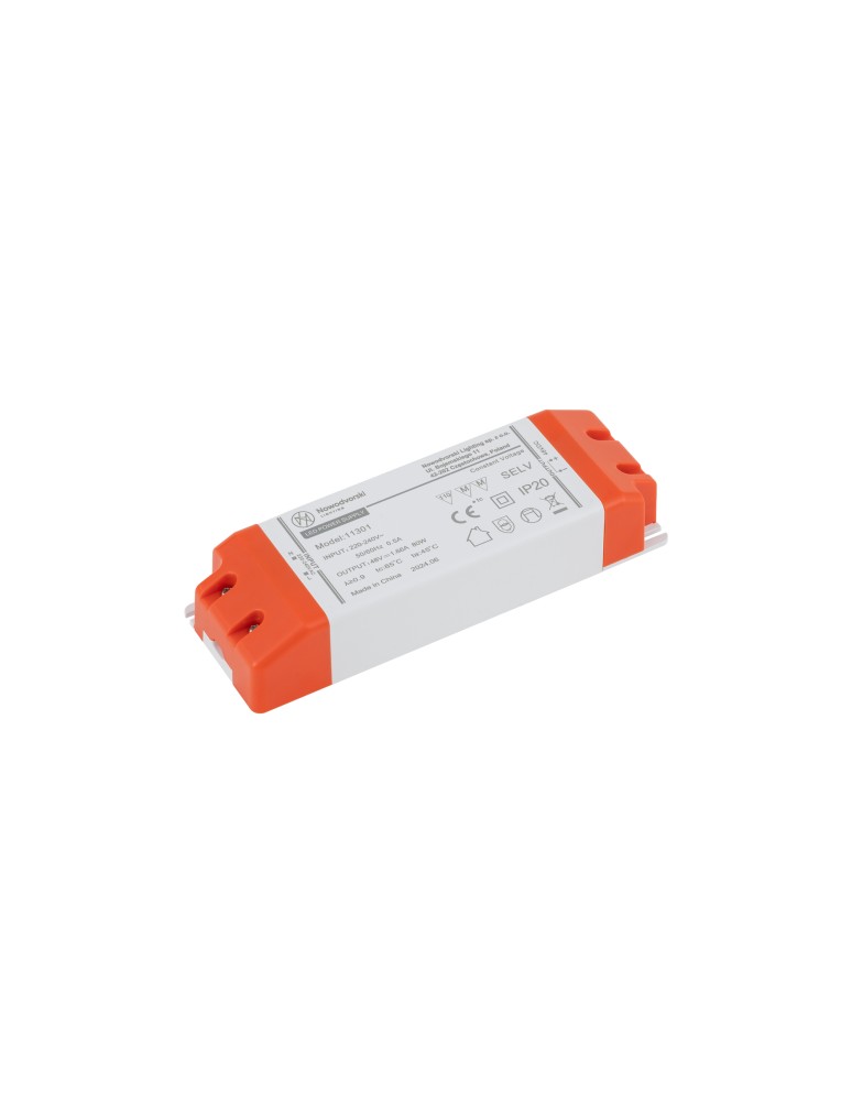 Nowodvorski 48V DC, 80W, POWER SUPPLY Systemy szynowe 1-obwodowy magnetyczny LVM Akcesoria Uniwersalne Max moc 80W Biały 11301