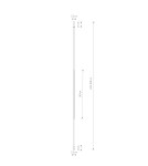 Nowodvorski VERTIC LED Lampy sufitowe Lampy wiszące Max moc 19W LED 3000K Biały 11606 Nowodvorski VERTIC LED Lampy sufitowe Lampy wiszące Max moc 19W LED 3000K Biały 11606