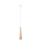 Sollux Lampa wisząca SULA 1 naturalne drewno SL.1100 Sollux Lampa wisząca SULA 1 naturalne drewno SL.1100