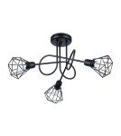 Sollux Żyrandol ARTEMIS 3S czarny SL.1109 Sollux Żyrandol ARTEMIS 3S czarny SL.1109