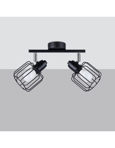 Sollux Plafon BELUCI 2 czarny SL.1115 - produkt 2