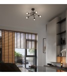 Sollux Żyrandol BELUCI 5S czarny SL.1119 Sollux Żyrandol BELUCI 5S czarny SL.1119
