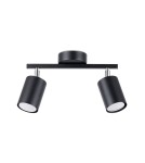 Sollux Plafon LEMMI 2 czarny SL.1127 Sollux Plafon LEMMI 2 czarny SL.1127