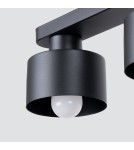 Sollux Plafon SAVAR 2 czarny SL.1130 Sollux Plafon SAVAR 2 czarny SL.1130