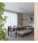 Sollux Plafon SAVAR 2 czarny SL.1130 Sollux Plafon SAVAR 2 czarny SL.1130