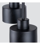 Lampy sufitowe - Sollux Plafon SAVAR 3 czarny SL.1131 - product 4