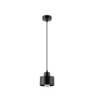 Sollux Lampa wisząca SAVAR 1 czarna SL.1132 Sollux Lampa wisząca SAVAR 1 czarna SL.1132