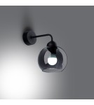 Sollux Kinkiet ALINO 1 czarny SL.1139 Sollux Kinkiet ALINO 1 czarny SL.1139