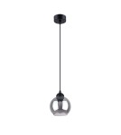 Sollux Lampa wisząca ALINO 1 czarna SL.1141 Sollux Lampa wisząca ALINO 1 czarna SL.1141