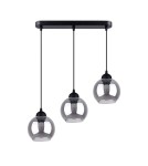 Sollux Lampa wisząca ALINO 3 czarna SL.1142 Sollux Lampa wisząca ALINO 3 czarna SL.1142