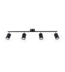 Sollux Plafon LEMMI 4L czarny SL.1168 Sollux Plafon LEMMI 4L czarny SL.1168