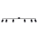 Sollux Plafon LEMMI 6L czarny SL.1169 Sollux Plafon LEMMI 6L czarny SL.1169