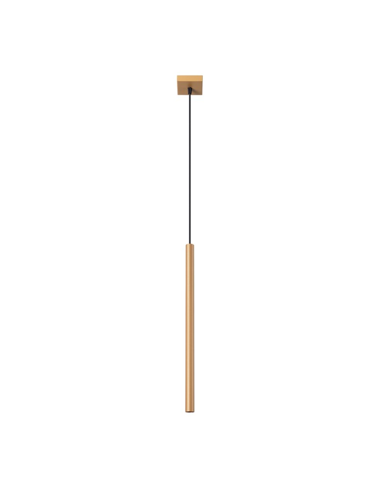 Sollux Lampa wisząca PASTELO 1 złota SL.1170 Sollux Lampa wisząca PASTELO 1 złota SL.1170