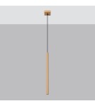 Sollux Lampa wisząca PASTELO 1 złota SL.1170 Sollux Lampa wisząca PASTELO 1 złota SL.1170