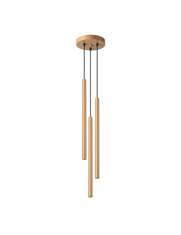 Sollux Lampa wisząca PASTELO 3P złota SL.1172