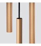 Sollux Lampa wisząca PASTELO 3P złota SL.1172 Sollux Lampa wisząca PASTELO 3P złota SL.1172