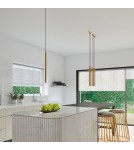 Sollux Lampa wisząca PASTELO 5L złota SL.1173 Sollux Lampa wisząca PASTELO 5L złota SL.1173