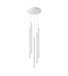 Sollux Lampa wisząca PASTELO 5P biała SL.1175 Sollux Lampa wisząca PASTELO 5P biała SL.1175