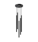 Sollux Lampa wisząca PASTELO 5P czarna SL.1176 Sollux Lampa wisząca PASTELO 5P czarna SL.1176
