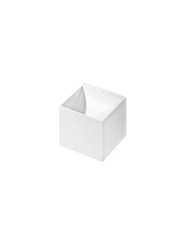 Kinkiety minimalistyczne - Azzardo MARS WHITE 1xG9 Ścienna Biały AZ0896 - produkt kolory-swiatla.pl 1