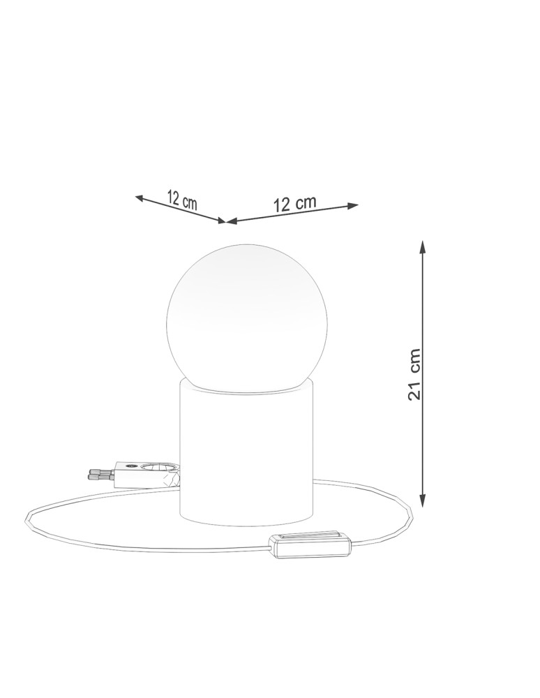 Sollux Lampka biurkowa BOOMO SL.1193 Sollux Lampka biurkowa BOOMO SL.1193