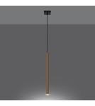 Sollux Lampa Wisząca PASTELO 1 złoty połysk SL.1195 Sollux Lampa Wisząca PASTELO 1 złoty połysk SL.1195