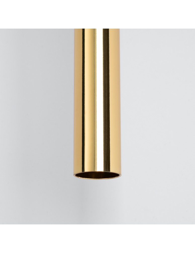 Sollux Lampa Wisząca PASTELO 1 złoty połysk SL.1195 Sollux Lampa Wisząca PASTELO 1 złoty połysk SL.1195
