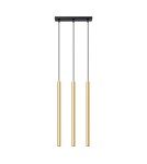 Sollux Lampa Wisząca PASTELO 3L złoty połysk SL.1196 Sollux Lampa Wisząca PASTELO 3L złoty połysk SL.1196