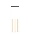 Sollux Lampa Wisząca PASTELO 3L złoty połysk SL.1196