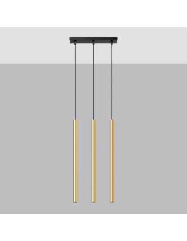 Sollux Lampa Wisząca PASTELO 3L złoty połysk SL.1196 - produkt 2