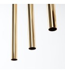 Sollux Lampa Wisząca PASTELO 3L złoty połysk SL.1196 Sollux Lampa Wisząca PASTELO 3L złoty połysk SL.1196