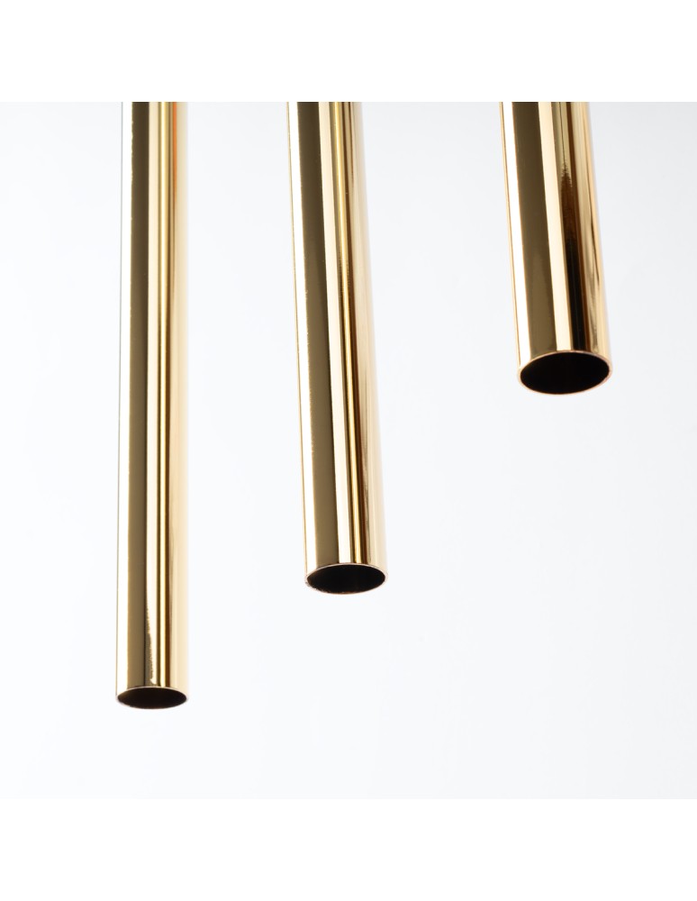 Sollux Lampa Wisząca PASTELO 3L złoty połysk SL.1196 Sollux Lampa Wisząca PASTELO 3L złoty połysk SL.1196